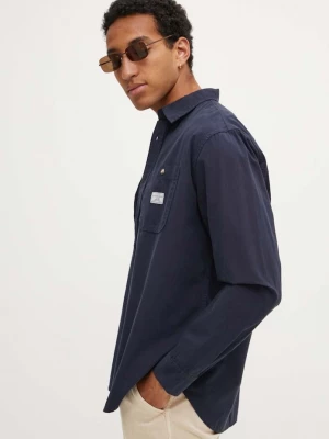 Obrázek produktu Guess Jeans Bavlněná košile Guess Jeans námořnická modř