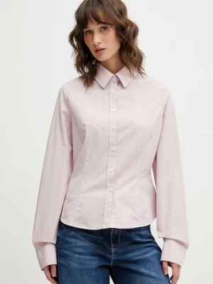 Obrázek produktu Guess Jeans Bavlněná košile Guess Jeans růžová