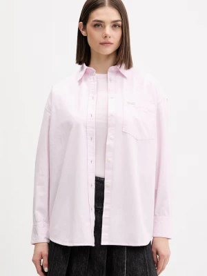Obrázek produktu Guess Jeans Bavlněná košile Guess Jeans růžová