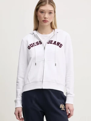 Obrázek produktu Guess Jeans Bavlněná mikina Guess Jeans bílá