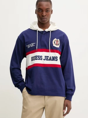 Obrázek produktu Guess Jeans Bavlněná mikina Guess Jeans modrá