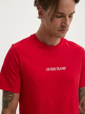 Obrázek produktu Guess Jeans Bavlněné tričko červená