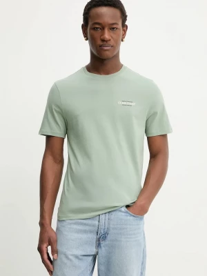 Obrázek produktu Guess Jeans Bavlněné tričko zelená