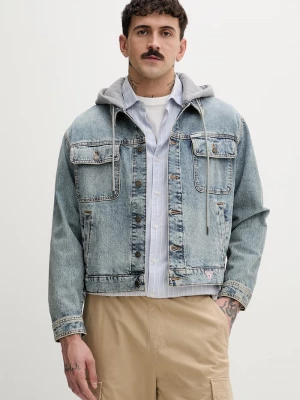 Obrázek produktu Guess Jeans bunda pánská džínová modrá