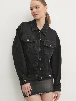 Obrázek produktu Guess Jeans Džínová bunda Guess Jeans černá