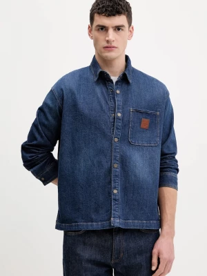 Obrázek produktu Guess Jeans Džínová košile Guess Jeans námořnická modř