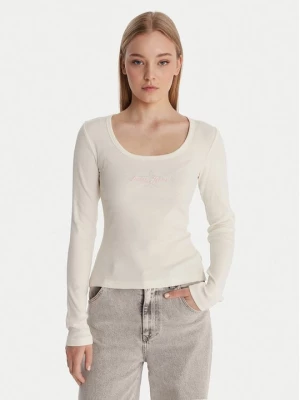 Obrázek produktu Guess Jeans Halenka W6RP24 KA0H1 Écru Slim Fit Krémová