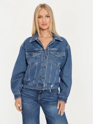 Obrázek produktu Guess Jeans Jeansová bunda W4YN56 D5CC3 Tmavomodrá Oversize