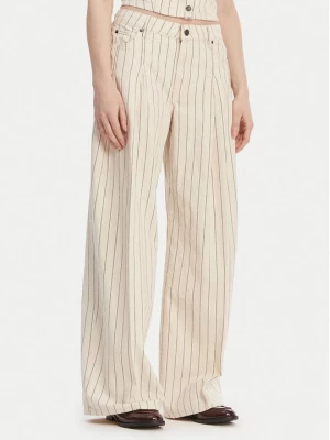 Obrázek produktu Guess Jeans Jeansy W6GA2U D7961 Écru Wide Leg Krémová