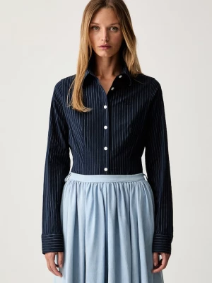 Obrázek produktu Guess Jeans košile dámská bavlněná s elastanem námořnická modř