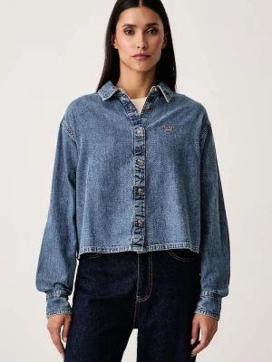 Obrázek produktu Guess Jeans košile dámská džínová modrá
