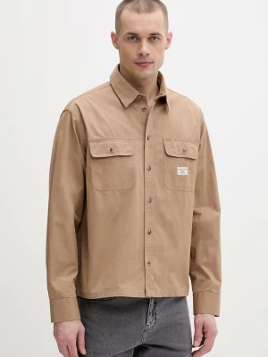 Obrázek produktu Guess Jeans košile pánská bavlněná hnědá