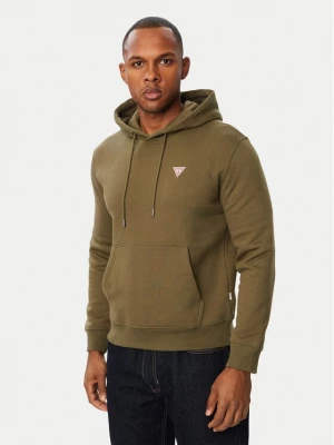 Obrázek produktu Guess Jeans Mikina M4YQ22 K9V31 Tmavě zelená Slim Fit