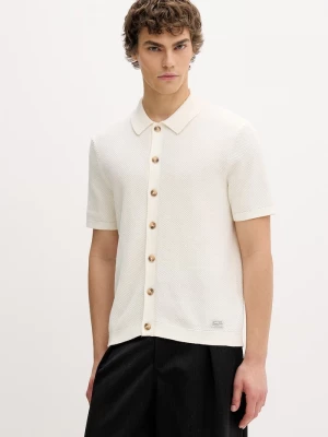Obrázek produktu Guess Jeans polo pánské bavlněné béžová