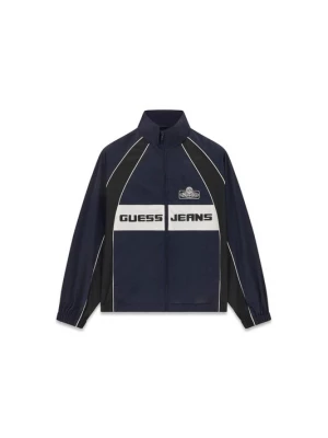 Obrázek produktu GUESS JEANS Přechodná bunda marine modrá / černá / bílá