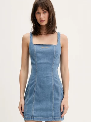 Obrázek produktu Guess Jeans šaty s lyocellem modrá