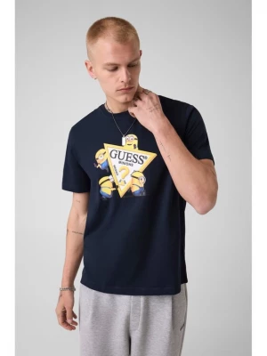 Obrázek produktu Guess Jeans T-Shirt 183589 Modrá Classic Fit