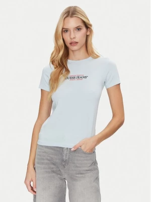 Obrázek produktu Guess Jeans T-Shirt W4YI03 J1314 Světle modrá Slim Fit