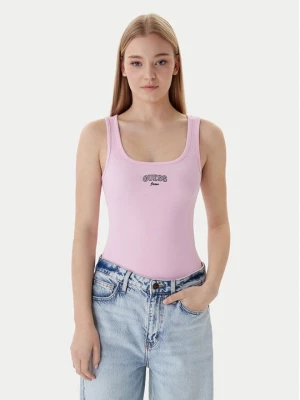 Obrázek produktu Guess Jeans Top W6RP20 KA0H1 Růžová Slim Fit