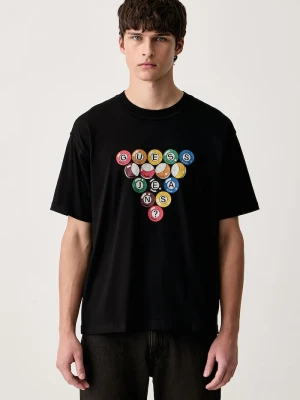 Obrázek produktu Guess Jeans tričko pánské bavlněné černá