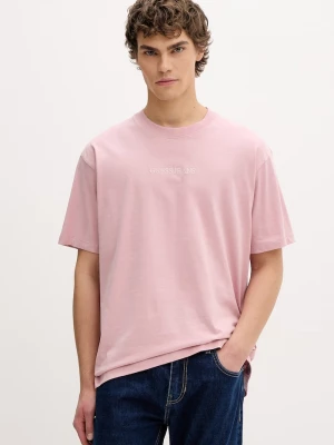 Obrázek produktu Guess Jeans tričko pánské bavlněné růžová