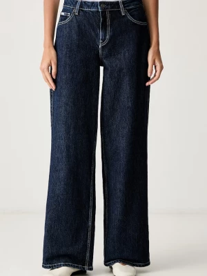 Obrázek produktu Guess Jeans wide leg džíny dámské námořnická modř