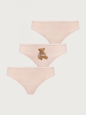 Obrázek produktu Guess kalhotky dámské bavlněné s elastanem ARIA 3-pack růžová
