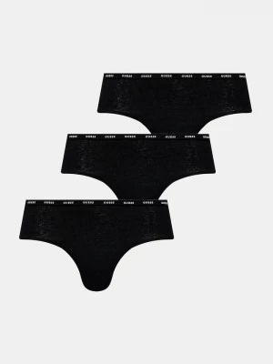 Obrázek produktu Guess kalhotky dámské bavlněné elastanem 3-pack černá