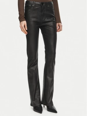 Obrázek produktu Guess Kalhoty z imitace kůže W6BA0L D2083 Černá Bootcut Fit