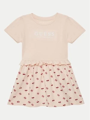 Obrázek produktu Guess Každodenní šaty K5GK08 K6YW4 Růžová Regular Fit