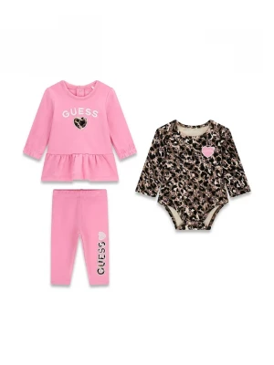 Obrázek produktu Guess každodenní set dětský bavlněný růžová