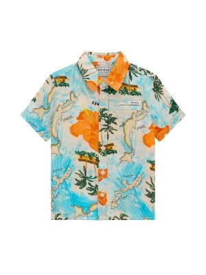 Obrázek produktu GUESS KIDS Košile 'VISCOSE POPLIN SS SHIRT' mix barev