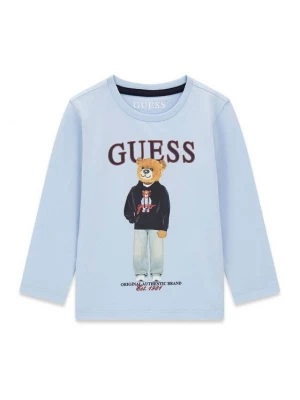 Obrázek produktu Guess Halenka N6YI06 K3794 Světle modrá Regular Fit