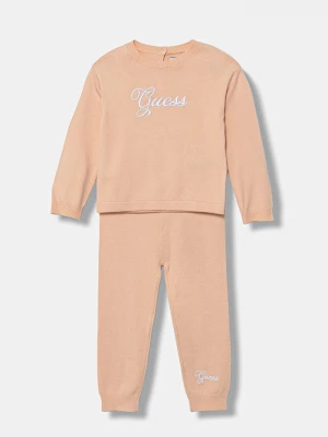 Obrázek produktu Guess Kojenecká tepláková souprava Guess 2-pack oranžová