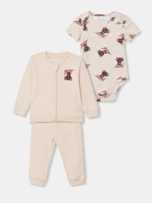 Obrázek produktu Guess Kojenecká tepláková souprava Guess béžová
