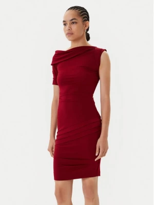 Obrázek produktu Guess Koktejlové šaty W5BK71 KCVG2 Bordó Slim Fit