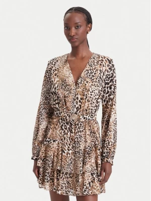 Obrázek produktu Guess Koktejlové šaty W6BK42 W4225 Hnědá Regular Fit