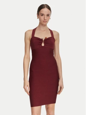 Obrázek produktu Guess Koktejlové šaty W6YK57 Z1044 Bordó Slim Fit