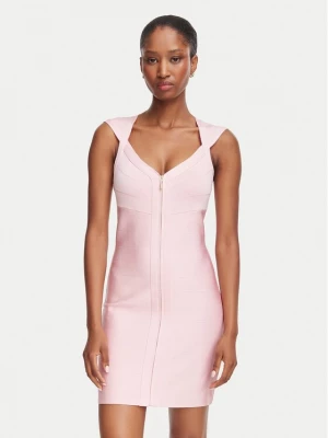 Obrázek produktu Guess Koktejlové šaty W6YKAQ Z1265 Růžová Slim Fit