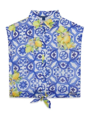 Obrázek produktu Guess Košile J6GH00 WA2T0 Modrá Regular Fit
