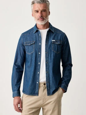 Obrázek produktu Guess košile pánská džínová námořnická modř