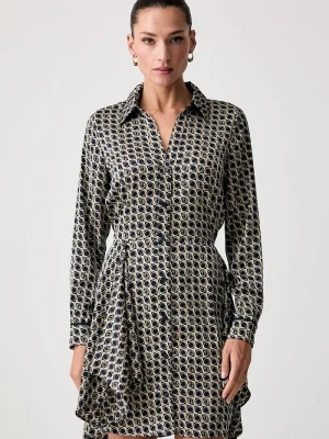 Obrázek produktu Guess košilové šaty ALYA námořnická modř