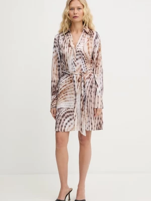 Obrázek produktu Guess košilové šaty YSALINE béžová