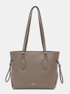 Obrázek produktu Guess Kožená kabelka Guess FLORENCE hnědá