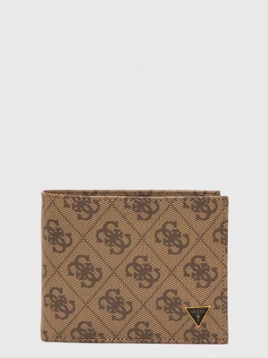 Obrázek produktu Guess Kožená peněženka Guess VEZZOLA béžová