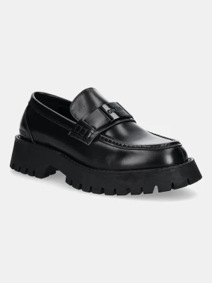 Obrázek produktu Guess Kožené mokasíny GORIZIA II černá