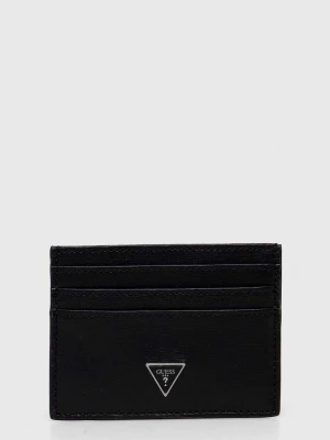 Obrázek produktu Guess Kožené pouzdro na karty Guess MITO černá