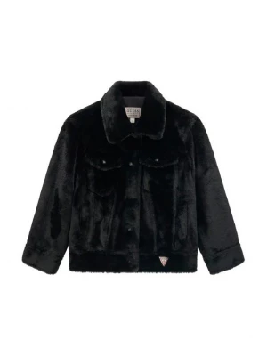 Obrázek produktu Guess Kožešina J6YL13 K4223 Černá Regular Fit
