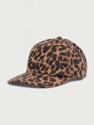 Obrázek produktu Guess kšiltovka dámská s vlnou hnědá