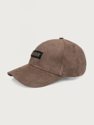 Obrázek produktu Guess kšiltovka pánská z imitace semiše hnědá